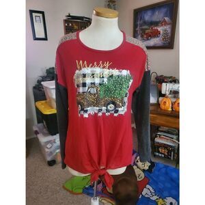 NWT CATO CHRISTMAS SHIRT